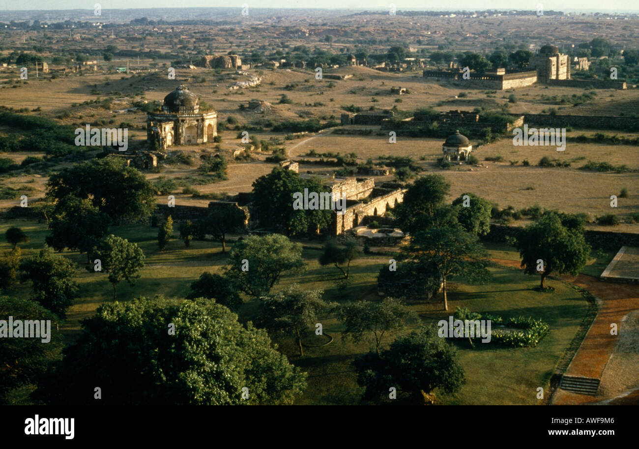 Delhi India Mughal Tombs On Outskirts Of City Stock Photo