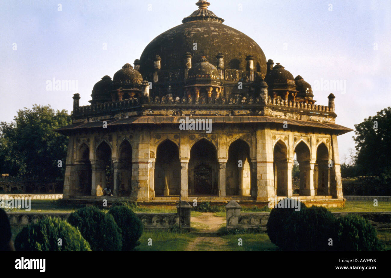 Delhi India Sikandar Lodis Tomb Stock Photo