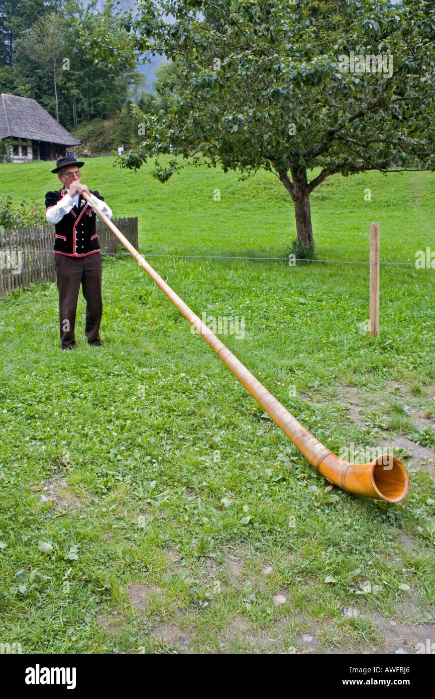 Alpine horn hires stock photography and images Alamy