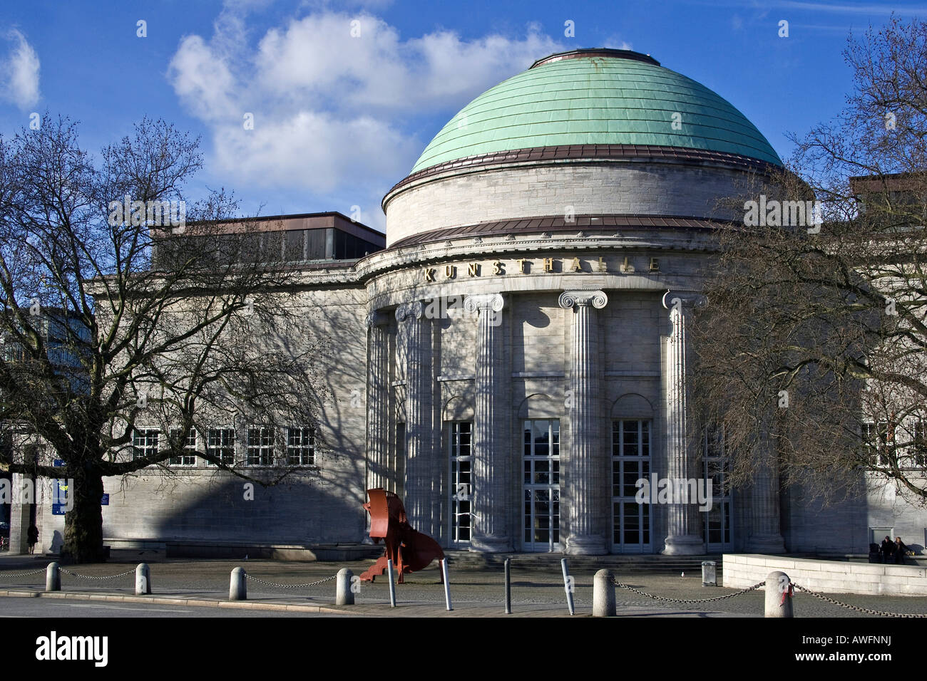 Art museum Hamburger Kunsthalle - city of Hamburg - Hamburg, Germany, Europe Stock Photo