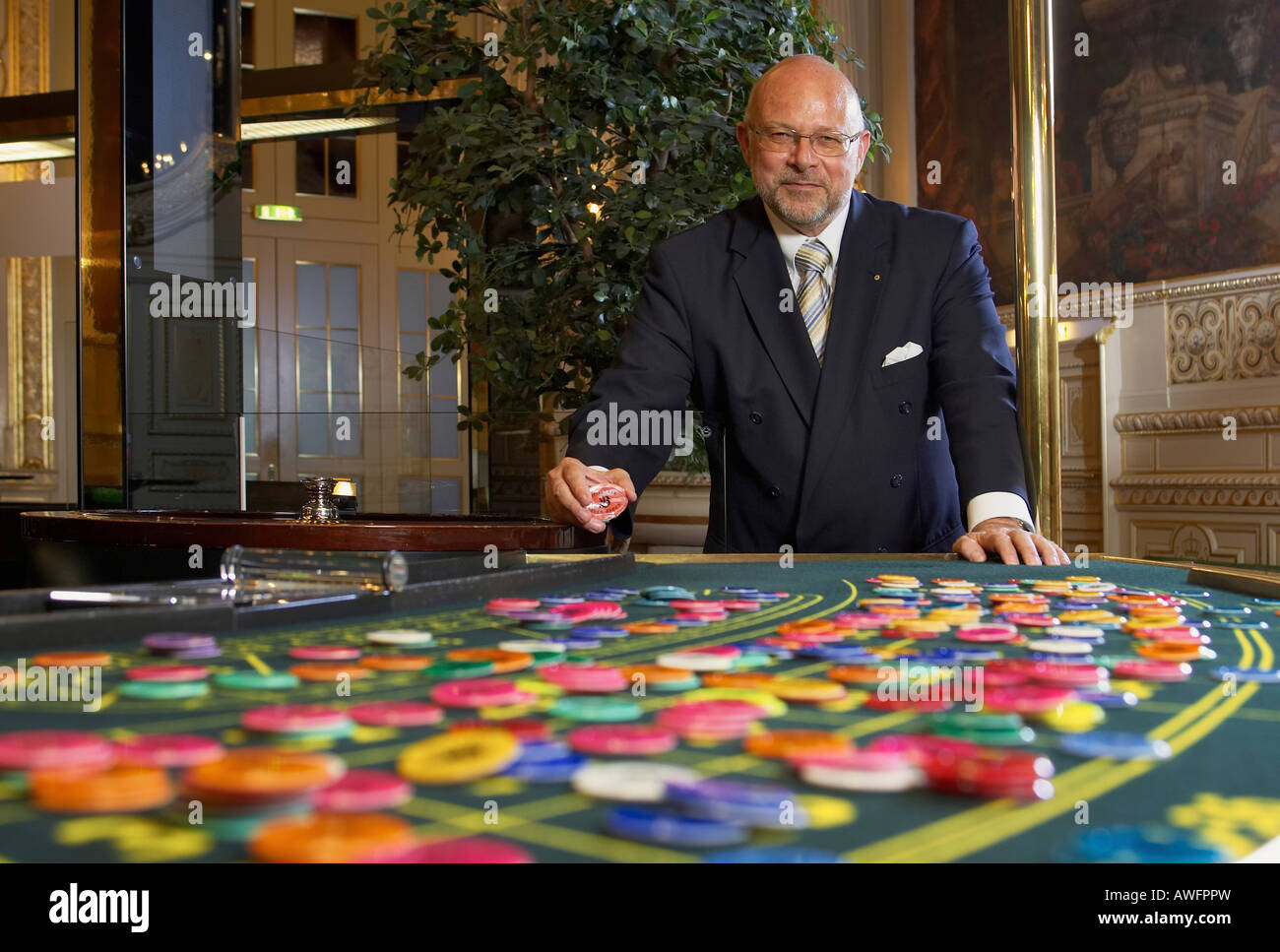 Peter Wolf is the managing director of the casinos of Baden-Baden, Konstanz  and Stuttgart Stock Photo - Alamy
