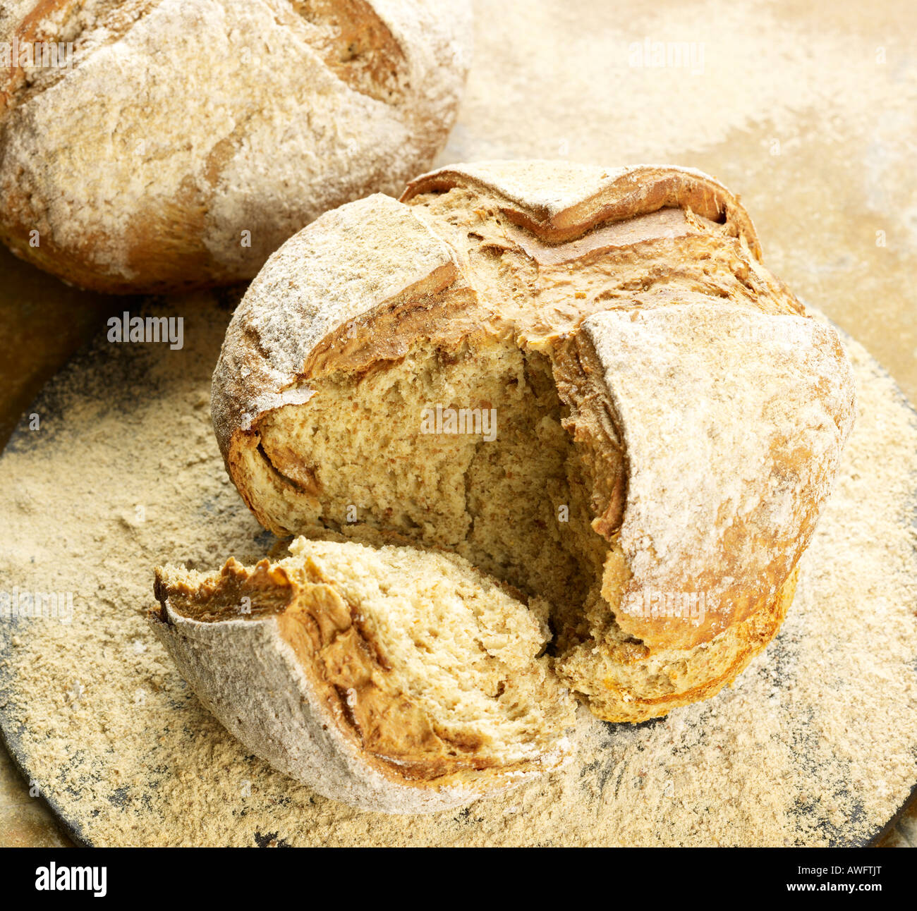 Irish Soda Bread Baked without yeast, instead using Bicarbonate of Soda