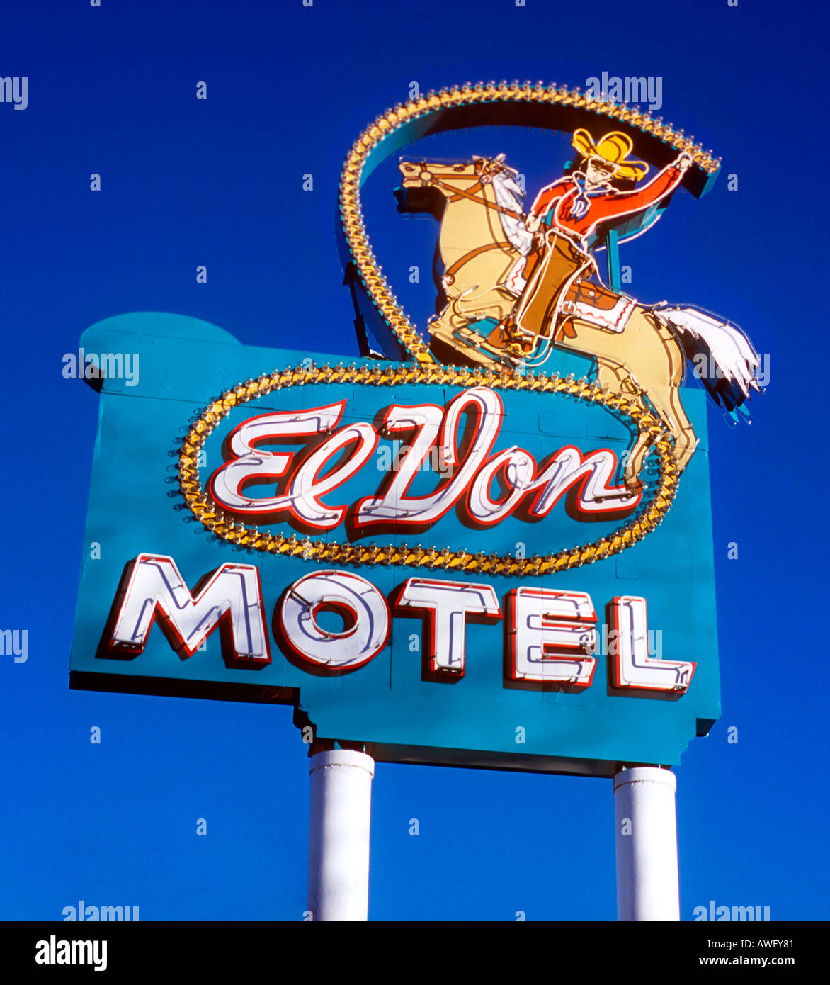 Details about   Original PHOTOGRAPH of the EL DON Motel Sign Urban Photography