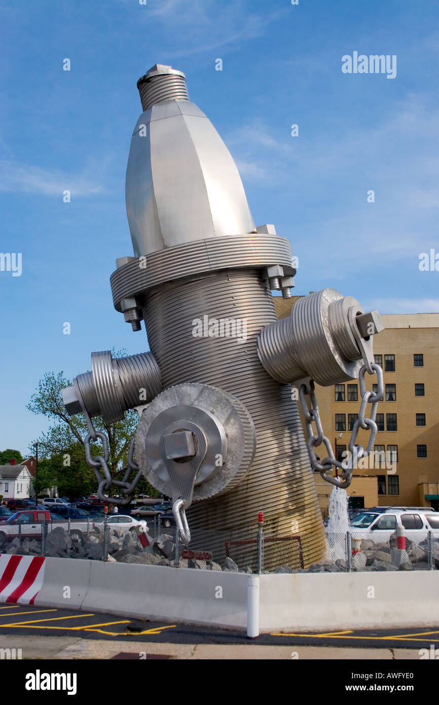 The Worlds Largest Fire Hydrant in Columbia South Carolina Stock Photo