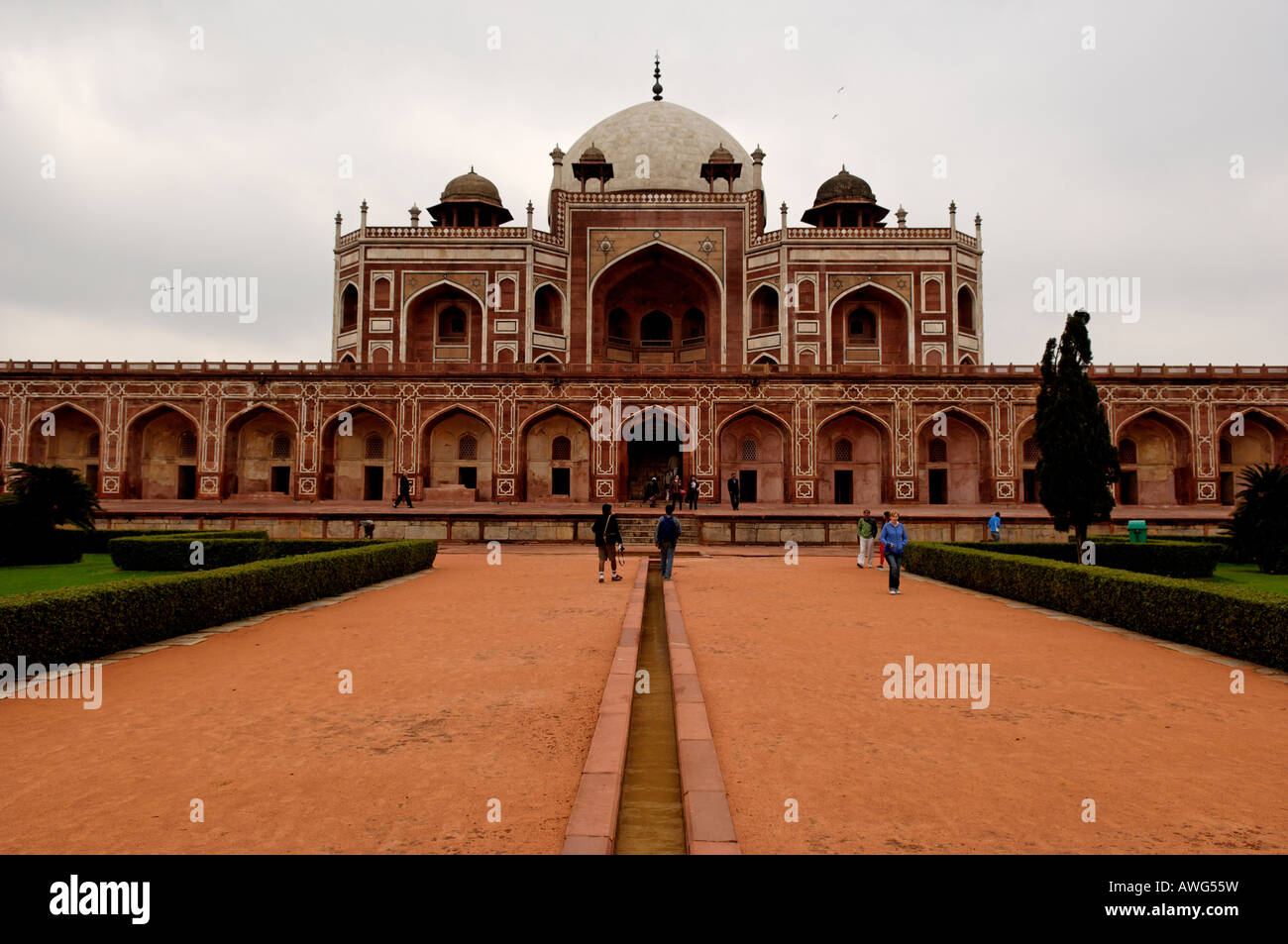 Humayun's tomb New Delhi, India. UNESCO World Heritage Site Stock Photo ...