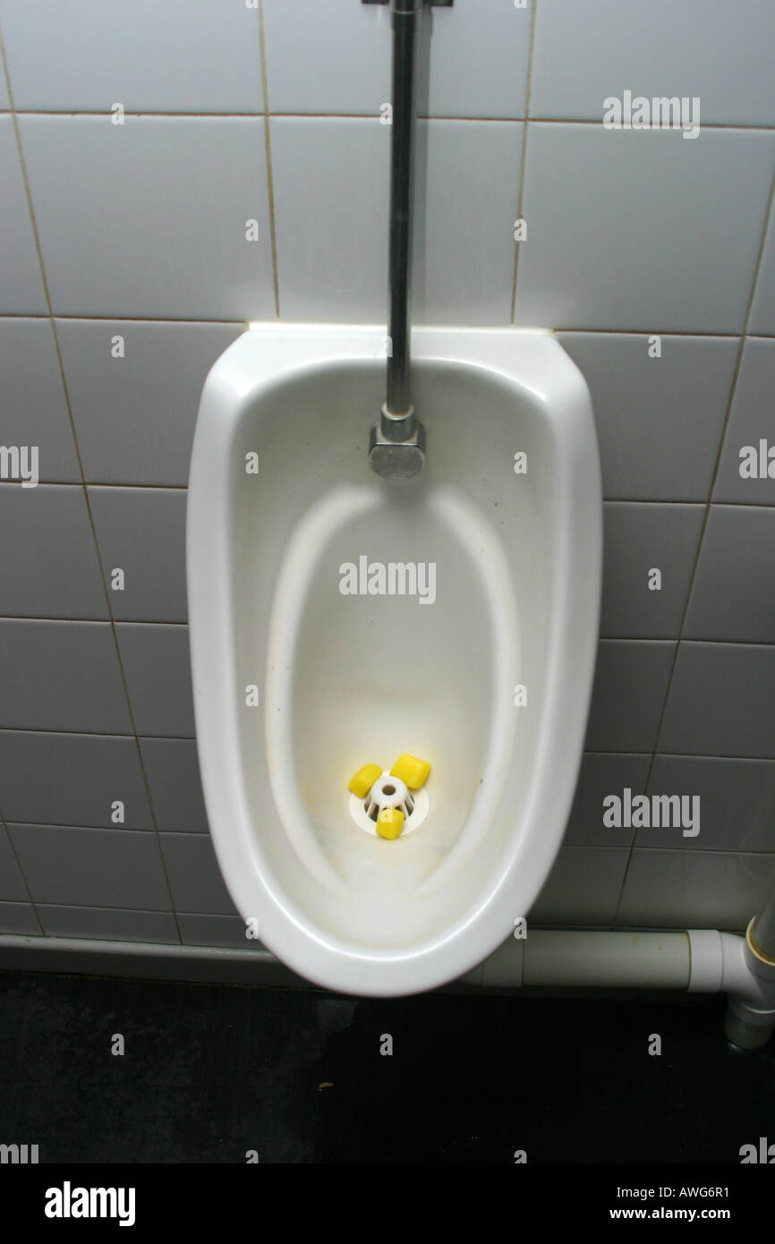 Urinal in gents toilet Stock Photo Alamy