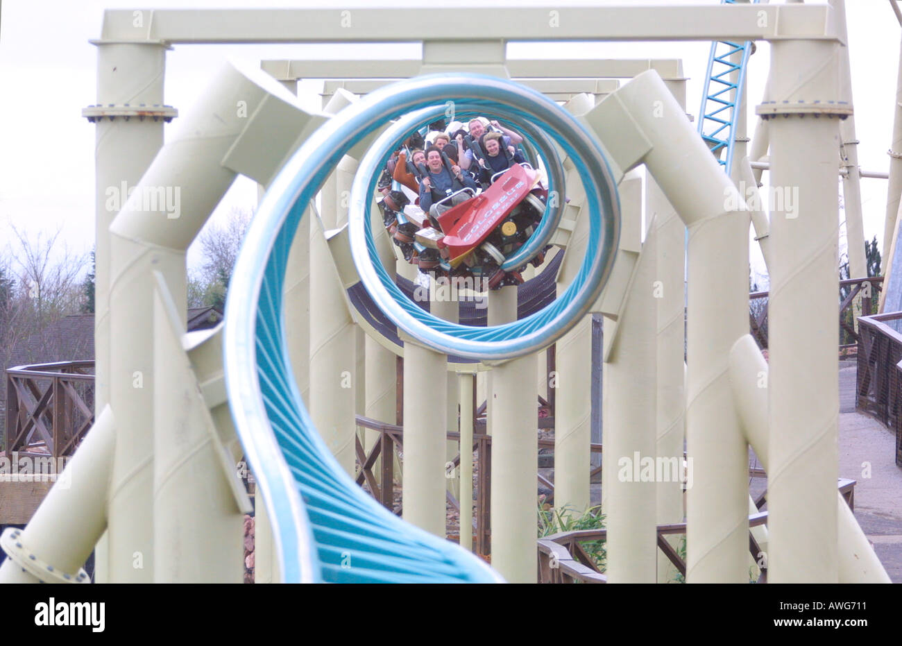 Colossus - Thorpe Park (Chertsey, Surrey, England, United Kingdom)