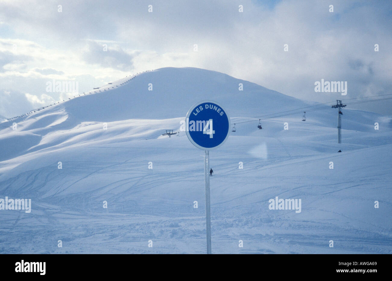 Piste Sign High Resolution Stock Photography and Images - Alamy