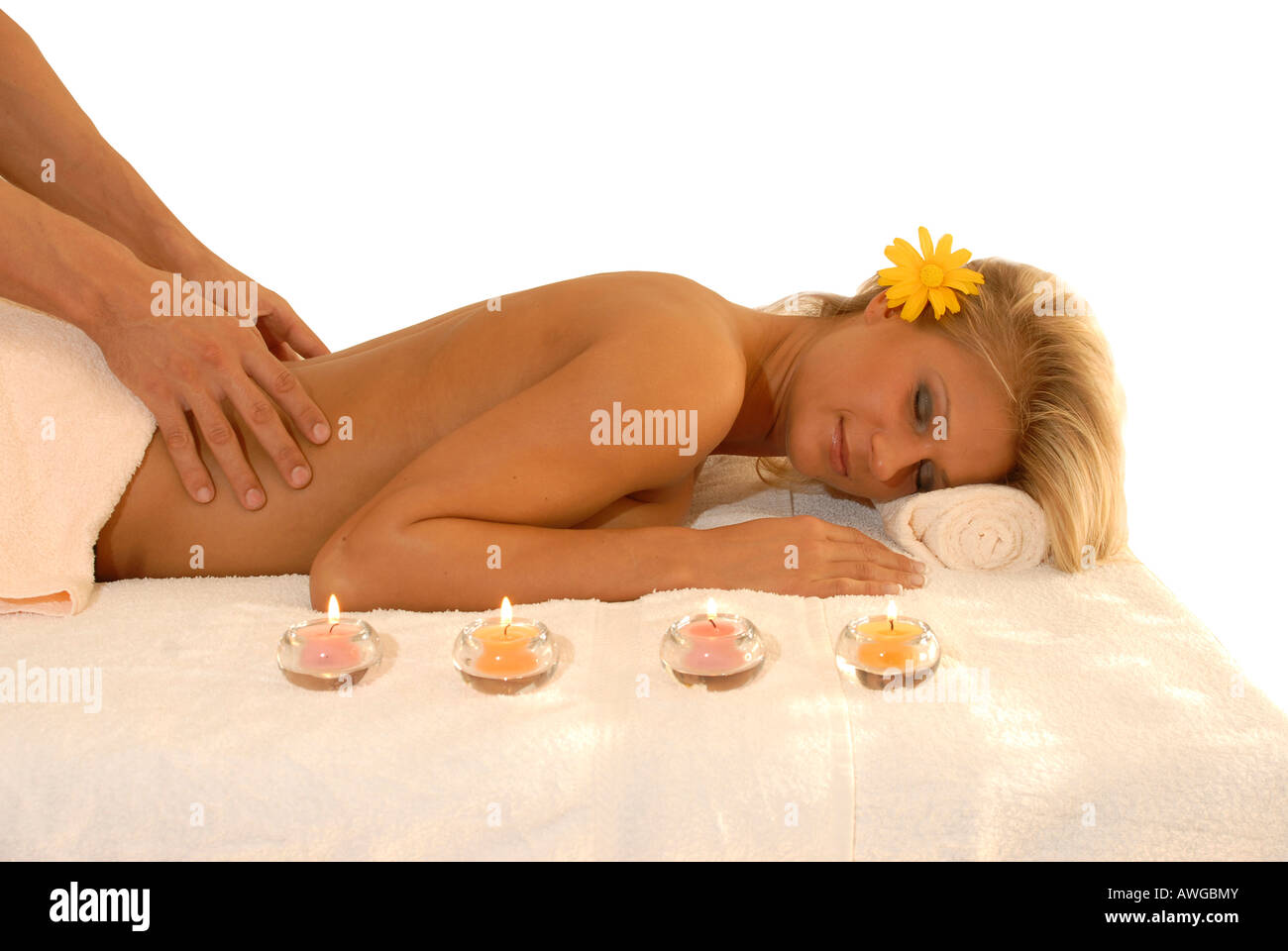 welness massage Stock Photo