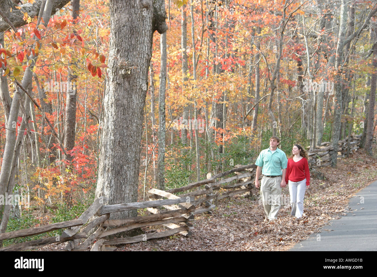 Alabama Lookout Mountain Fort Payne DeSoto State Park fall scenery Stock Photo 3067162 Alamy