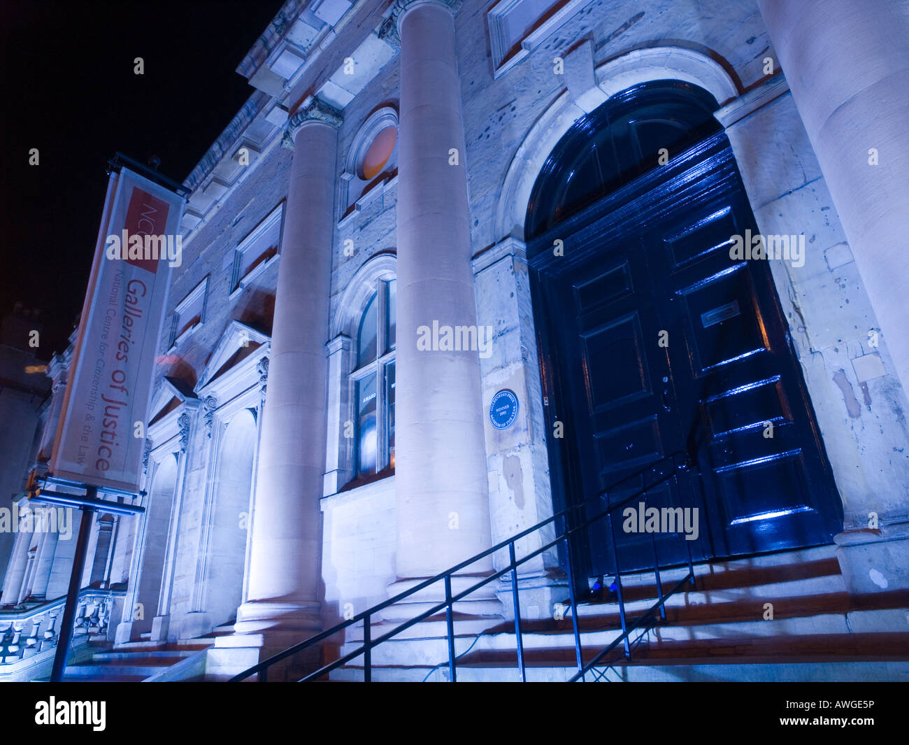 The Galleries of Justice on High Pavement in the Lace Market Nottingham
