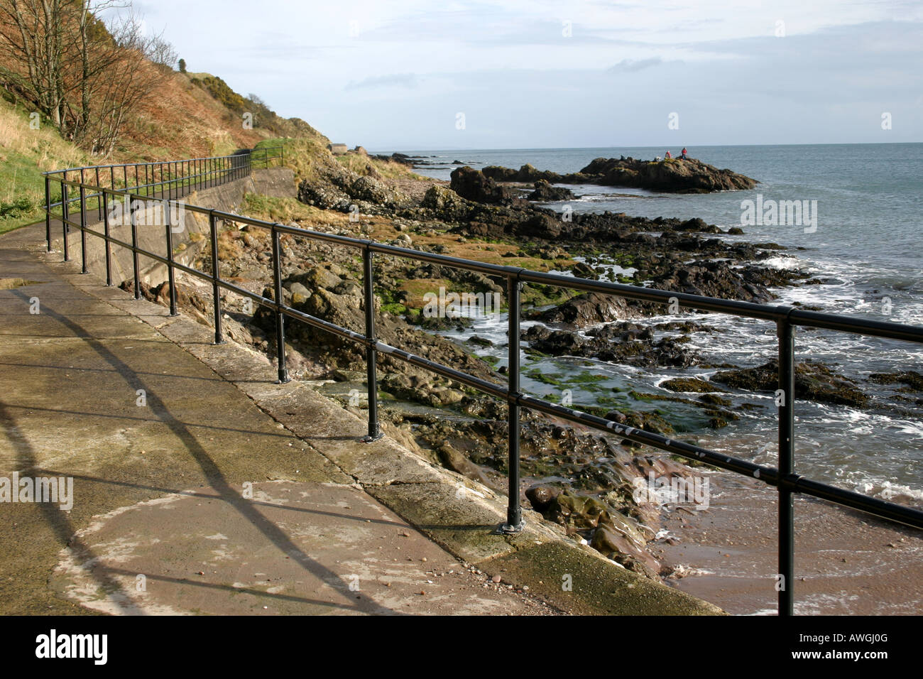 Cushendall Sea Front in County Antrim Northern Ireland. Stock Photo