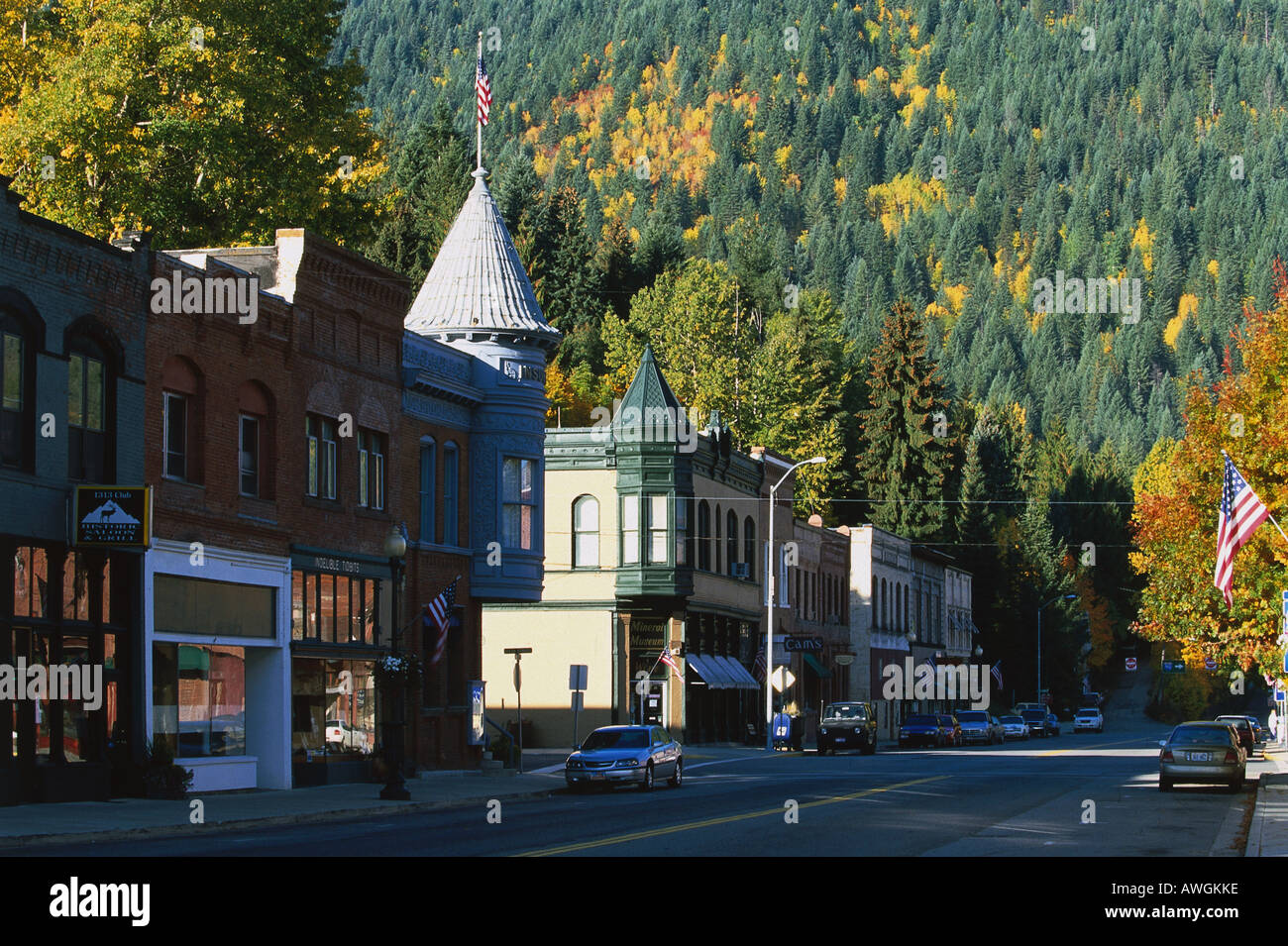 Wallace idaho hires stock photography and images Alamy