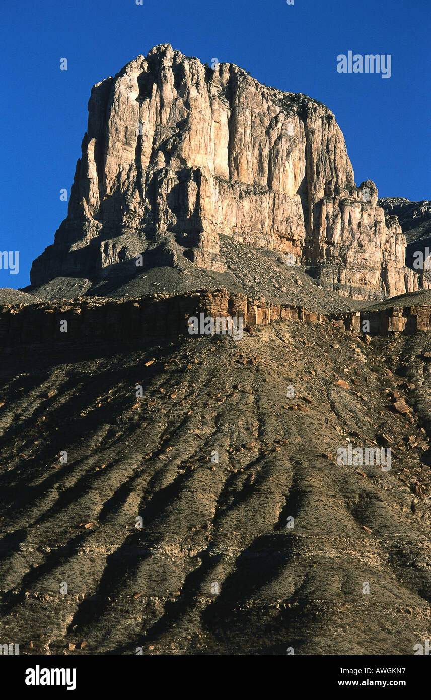 USA, Texas, Guadalupe Mountains National Park, El Capitan, world's most
