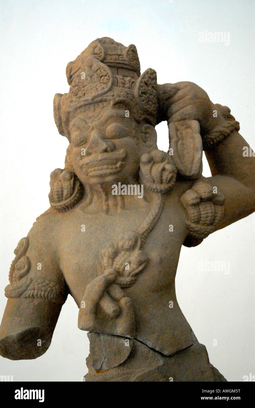 Asia Far East Vietnam , Danang Museum of stone Champa Sculpture