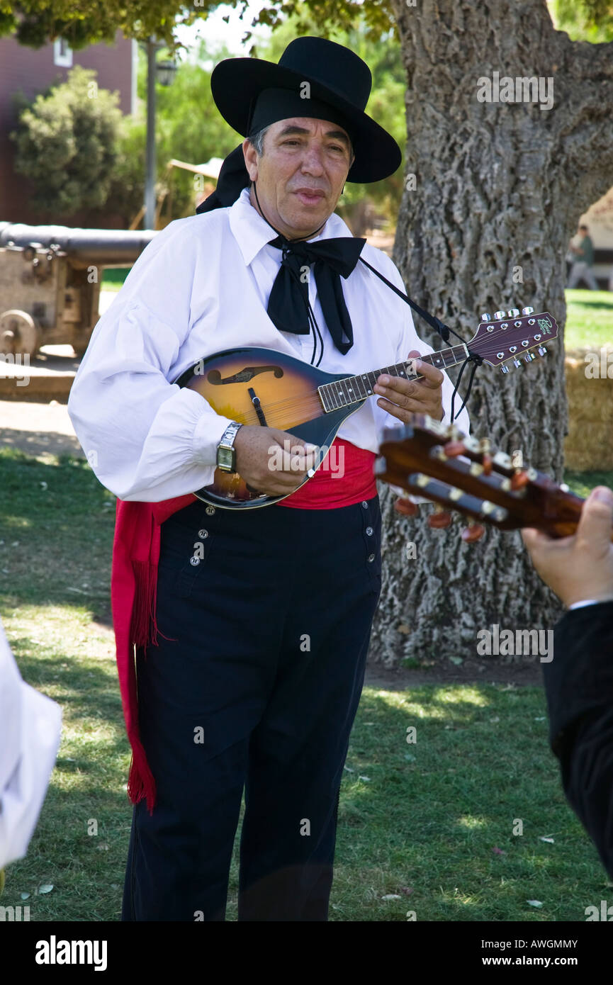 Mexican period costumes Old Town State Historic Park, San Diego, California, USA Stock Photo
