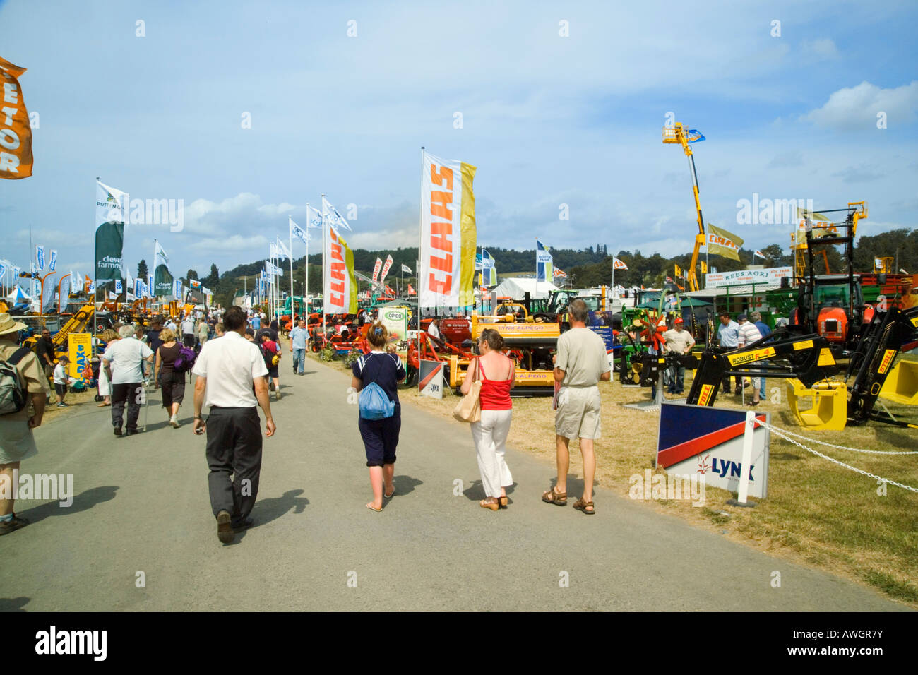 Scene at Royal  Welsh Show, 2006 Stock Photo