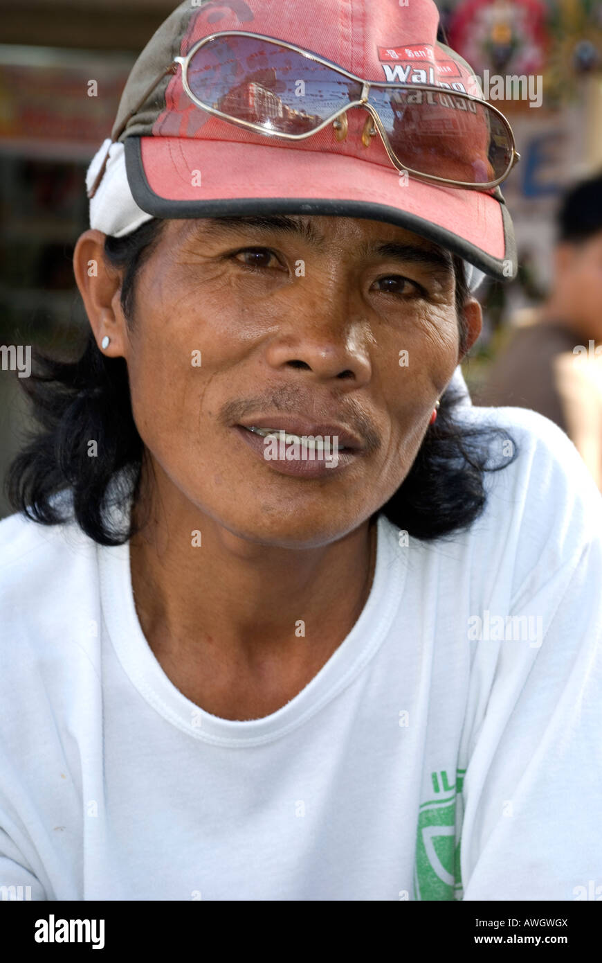 philippines panay iloilo character Stock Photo