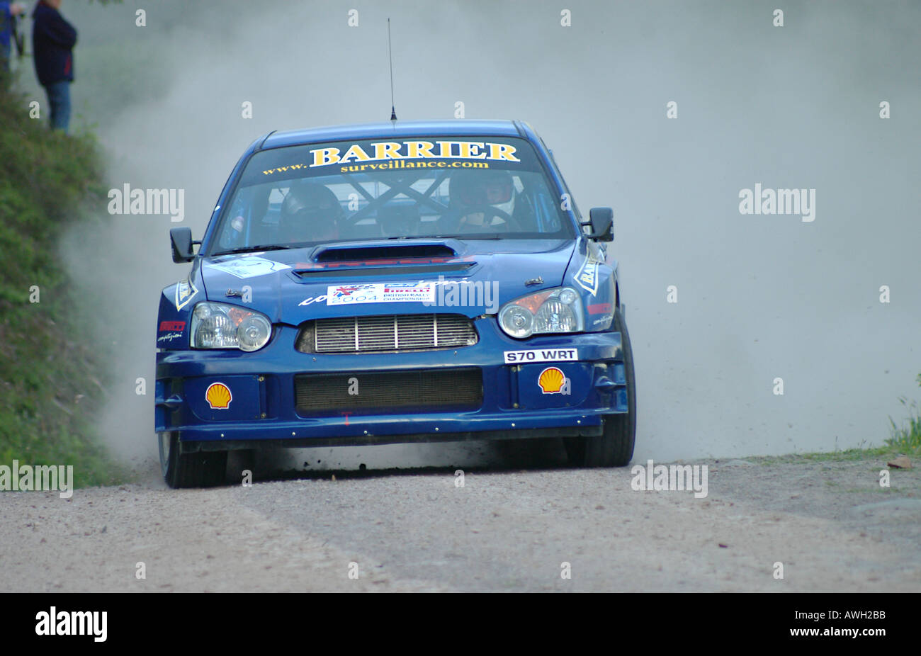 Subara Impreza Rally Car Stock Photo