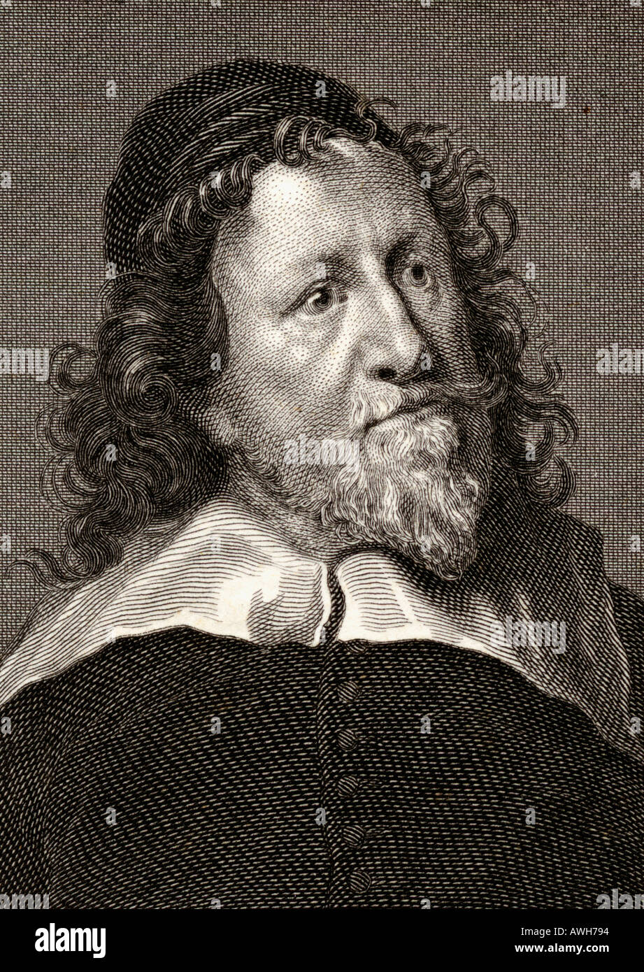 Inigo Jones, 1573 1652. English artist, architect and designer Stock