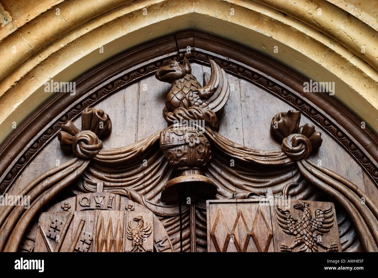 Bath Abbey Door Bath Somerset England Stock Photo - Alamy