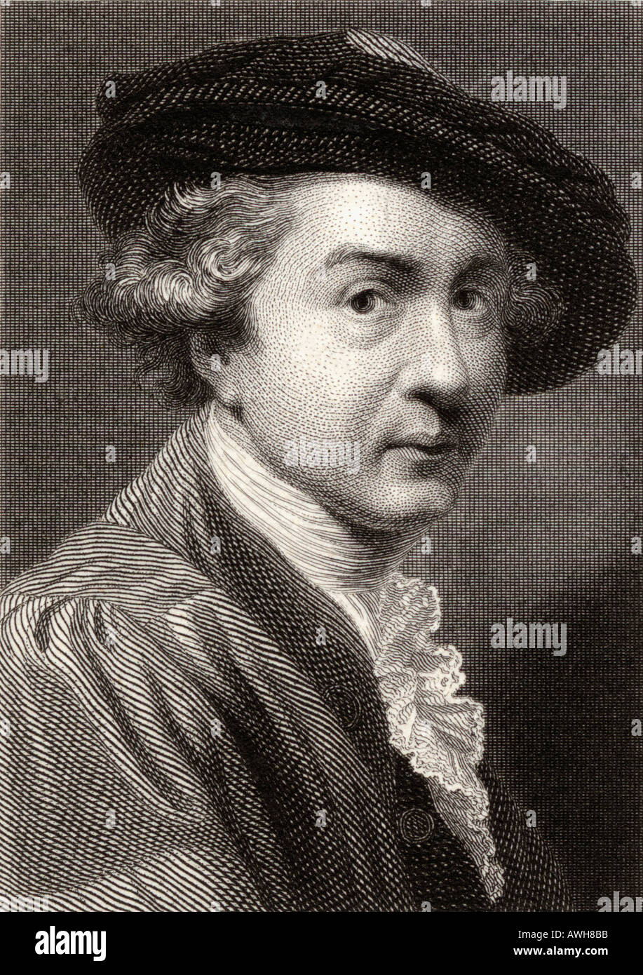 Sir Joshua Reynolds, 1723 - 1792. Portrait painter and aesthetician ...