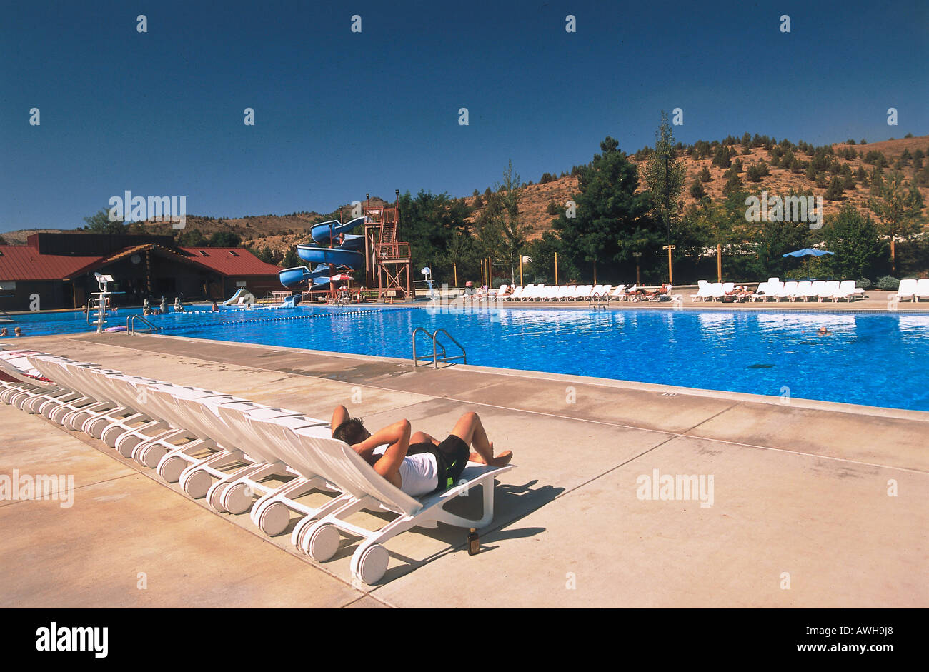 USA, Pacific Northwest, Oregon, Madras, Warm Springs Reservation Resort