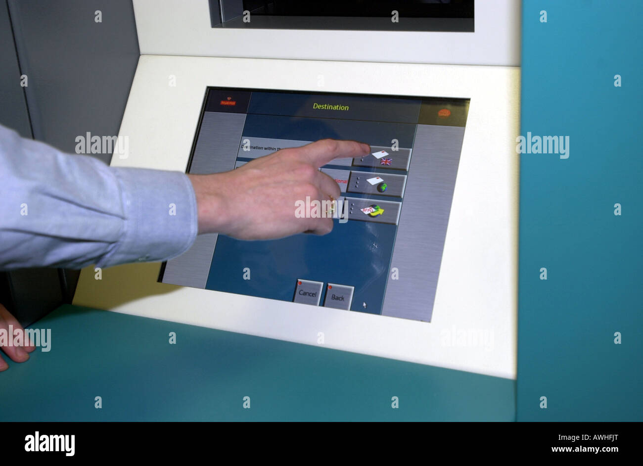 Automatic Machine Post High Resolution Stock Photography and Images Alamy