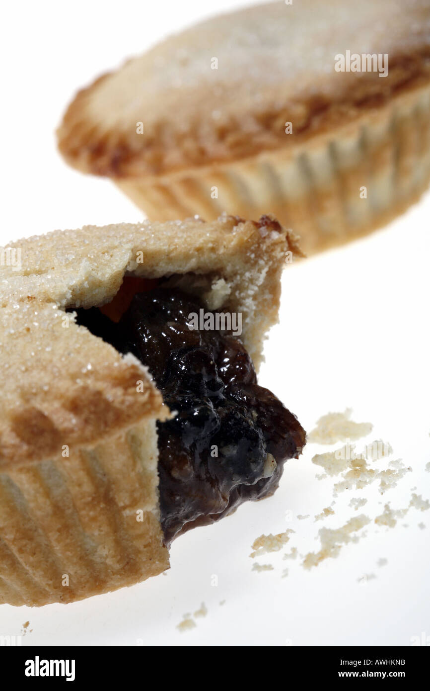 Half eaten mince pie hi-res stock photography and images - Alamy