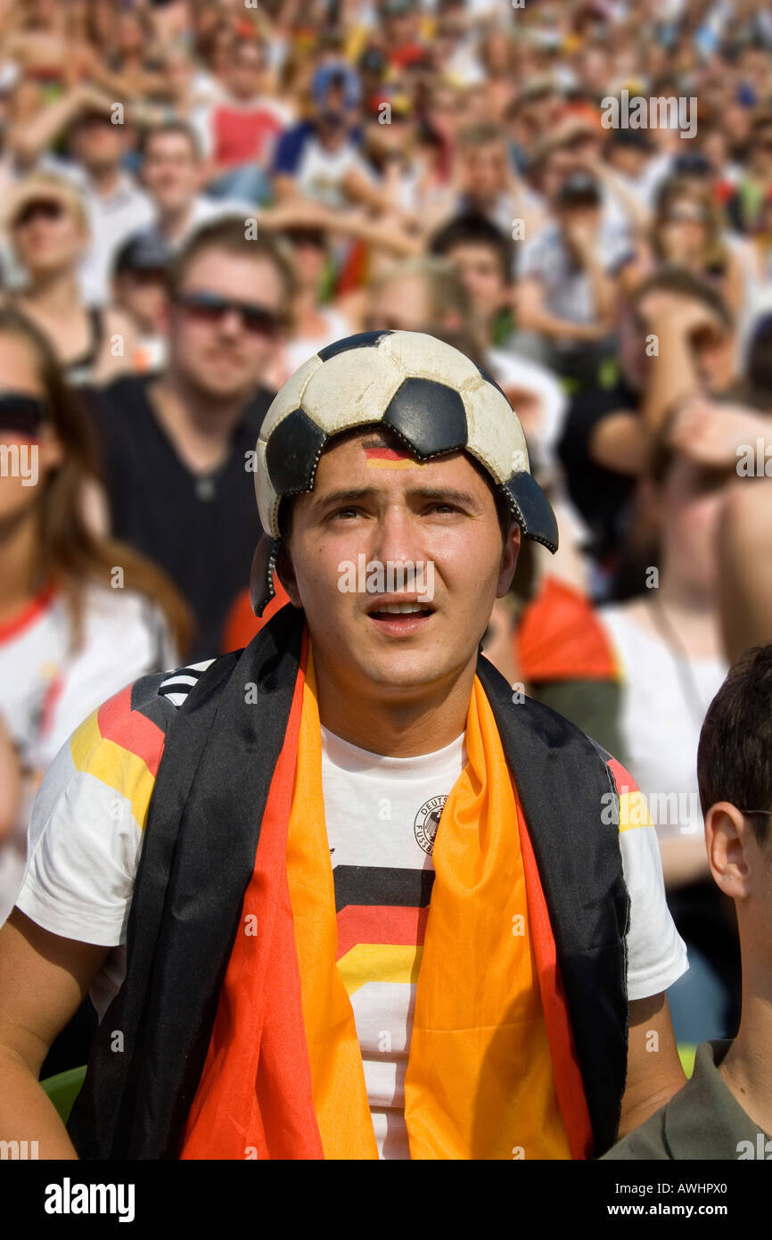 football head fan during world cup Stock Photo Alamy