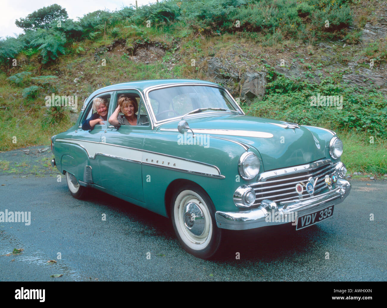1956 Vauxhall Cresta, UK. Stock Photo