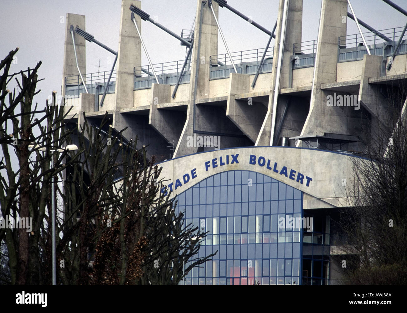 france nord pas de calais stade felix bollaert the football stadium of the lens football club Stock Photo
