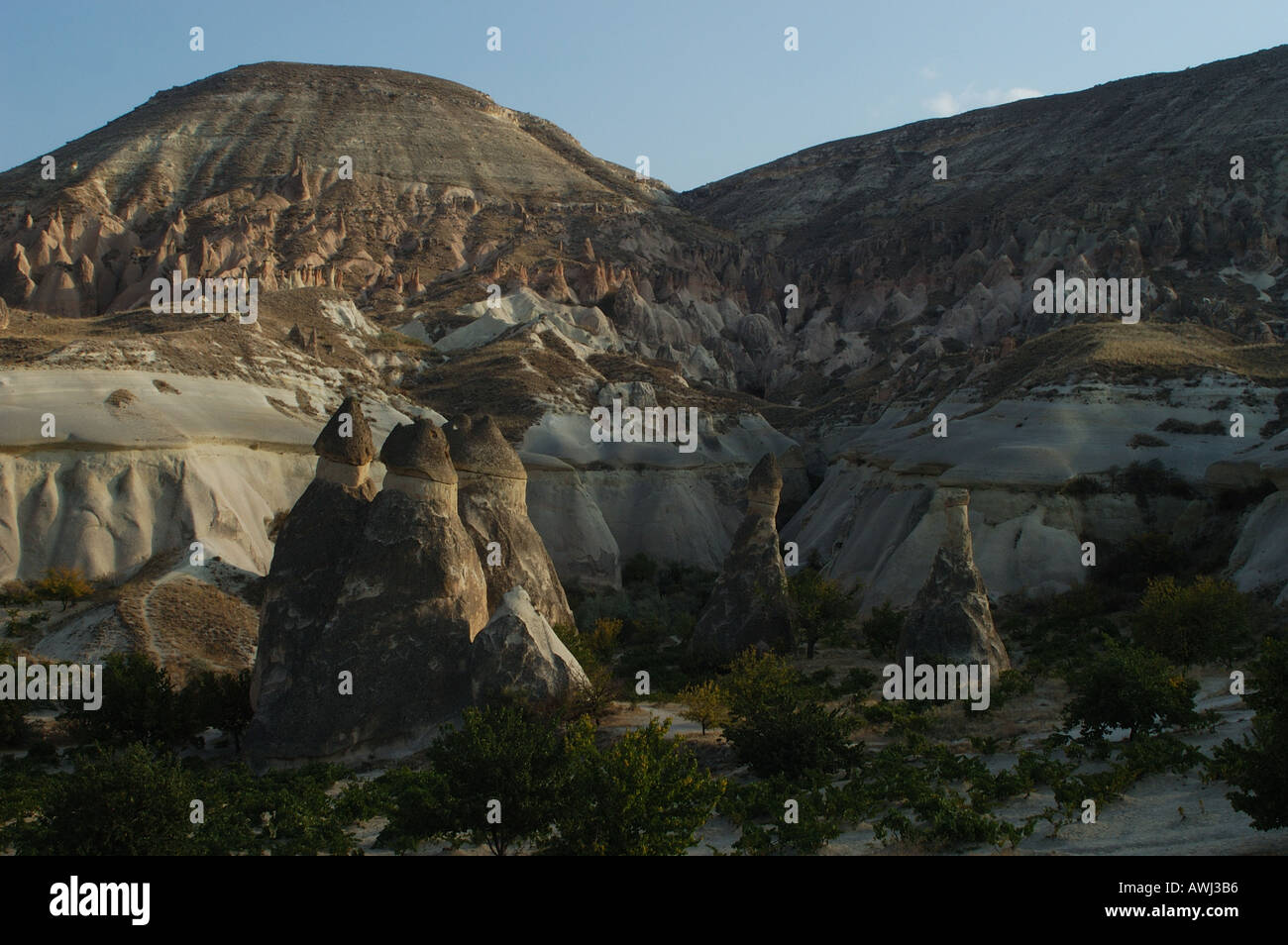 Fairy Chimneys Goreme Cappadocia Turkey Stock Photo - Alamy