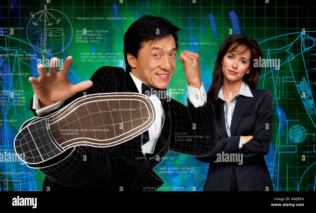 THE TUXEDO 2002 Dream Works film with Jackie Chan and Jennifer Love Hewitt Stock Photo