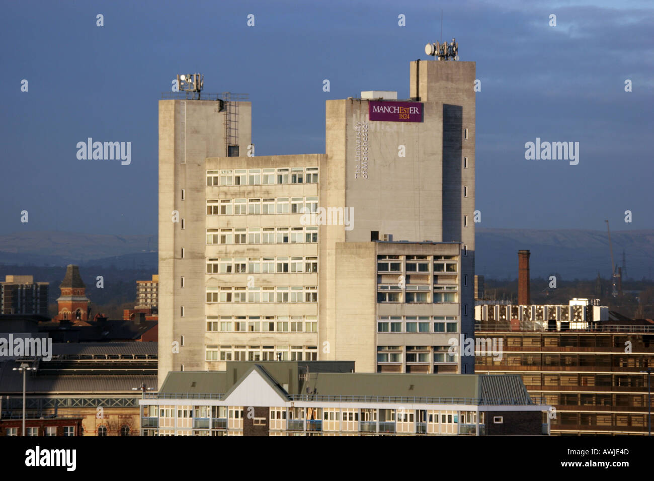 Mathematics and Social Sciences Building Sackville Street University of Manchester UK Stock Photo