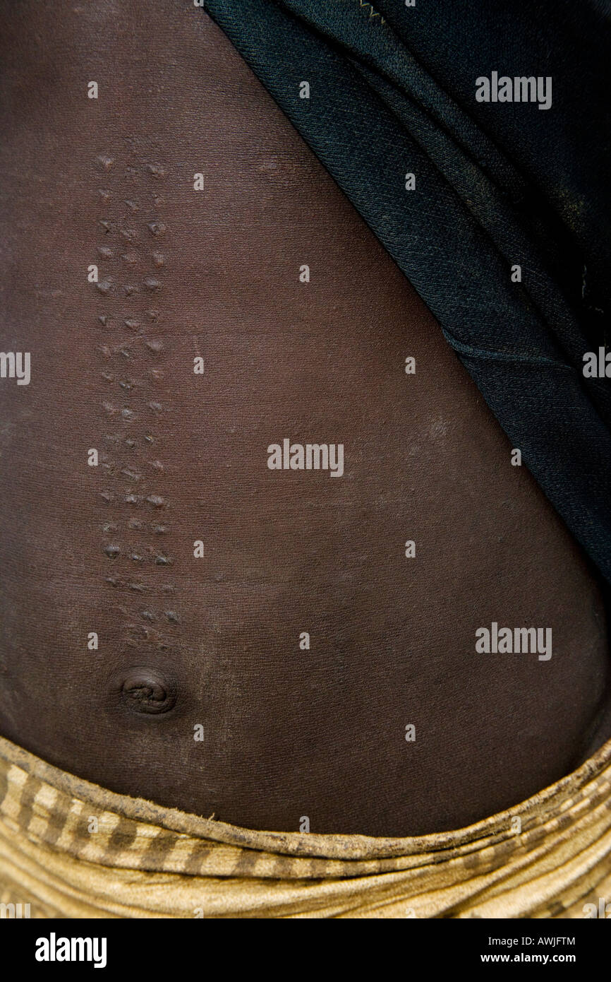 Ritual africa scarification hi-res stock photography and images - Alamy