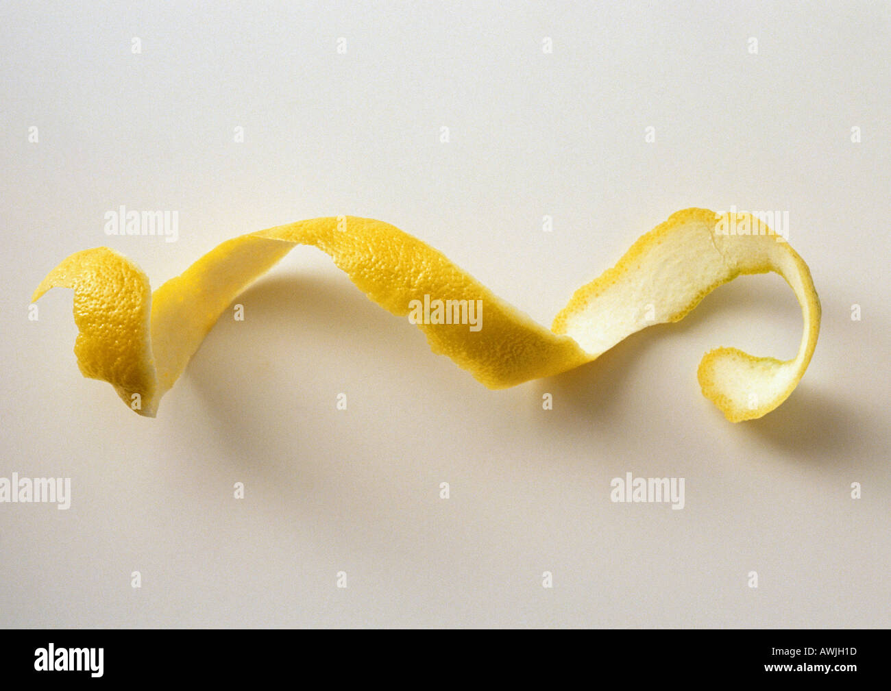 Lemon peel Stock Photo
