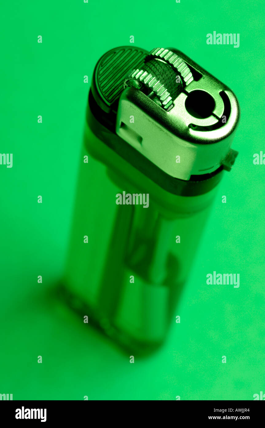 Disposable cigarette lighter Stock Photo Alamy
