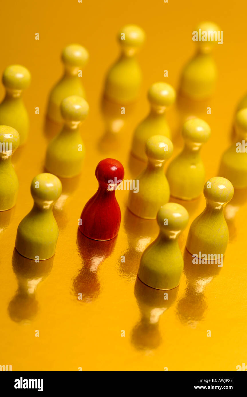 Coloured wooden pegs Stock Photo Alamy