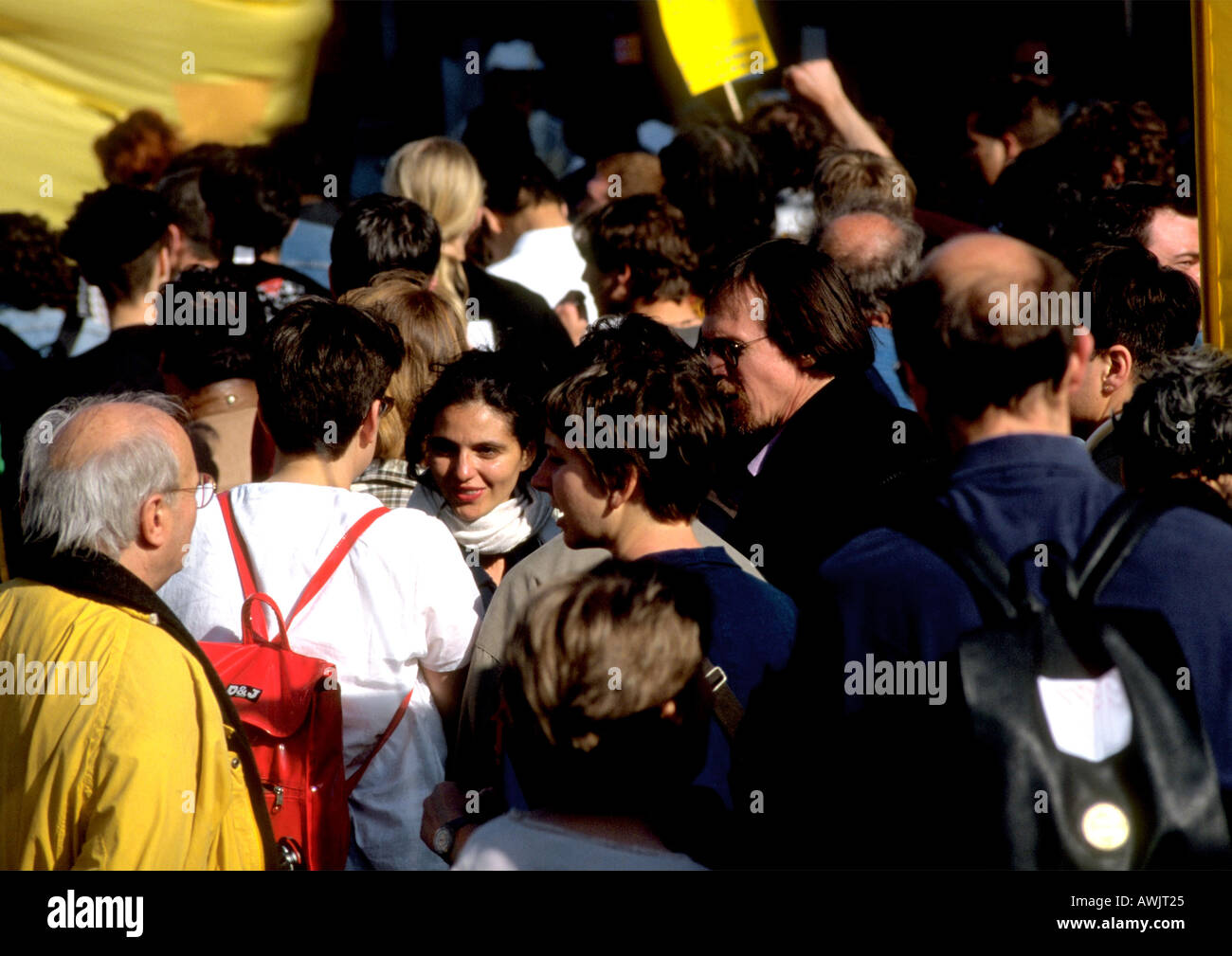 Rear women protesting day protest hi-res stock photography and images ...