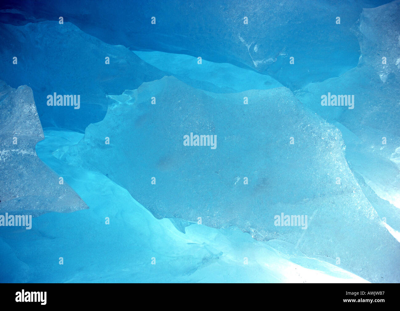 Norway, glacier, close-up Stock Photo