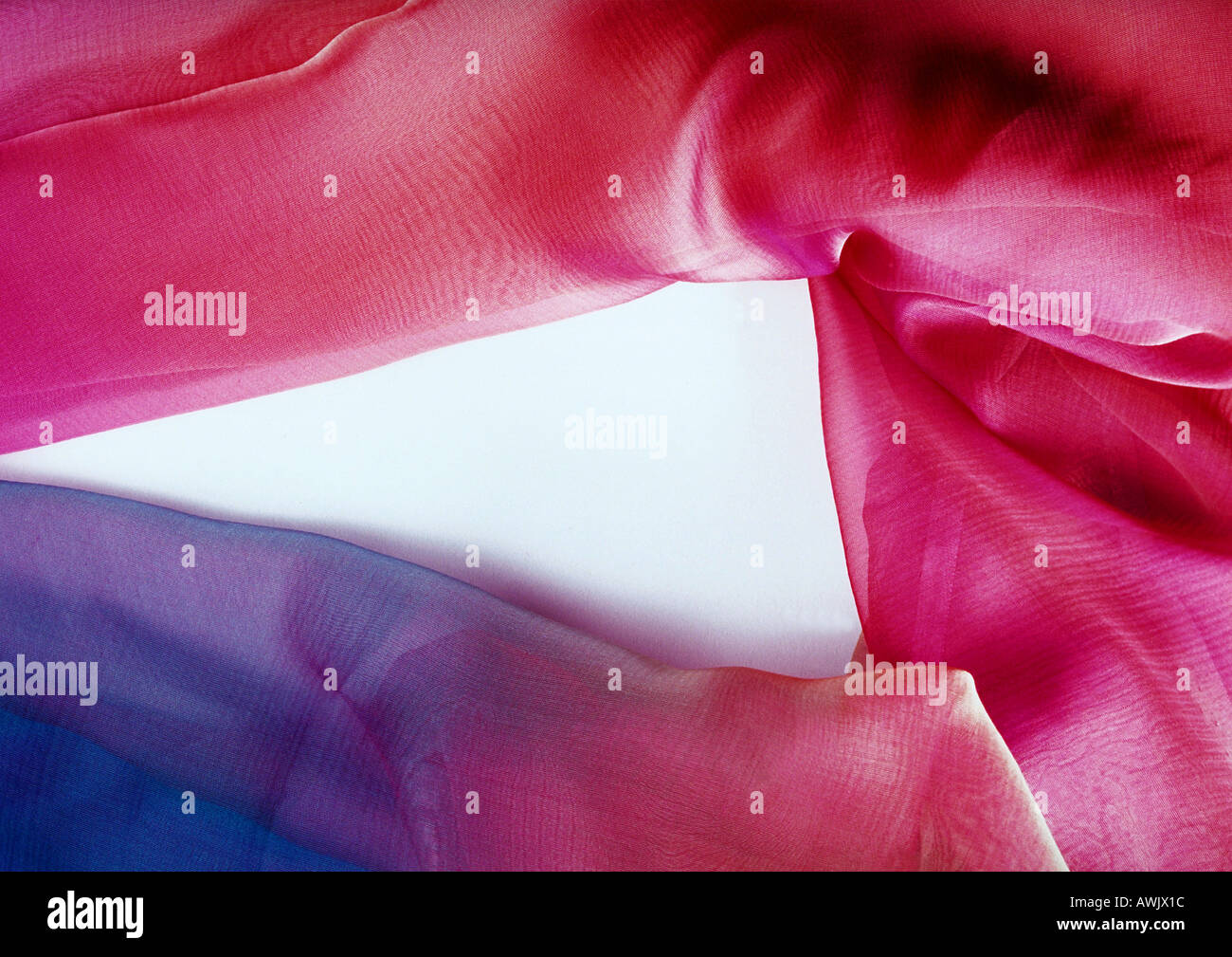 Multi-colored fabric Stock Photo