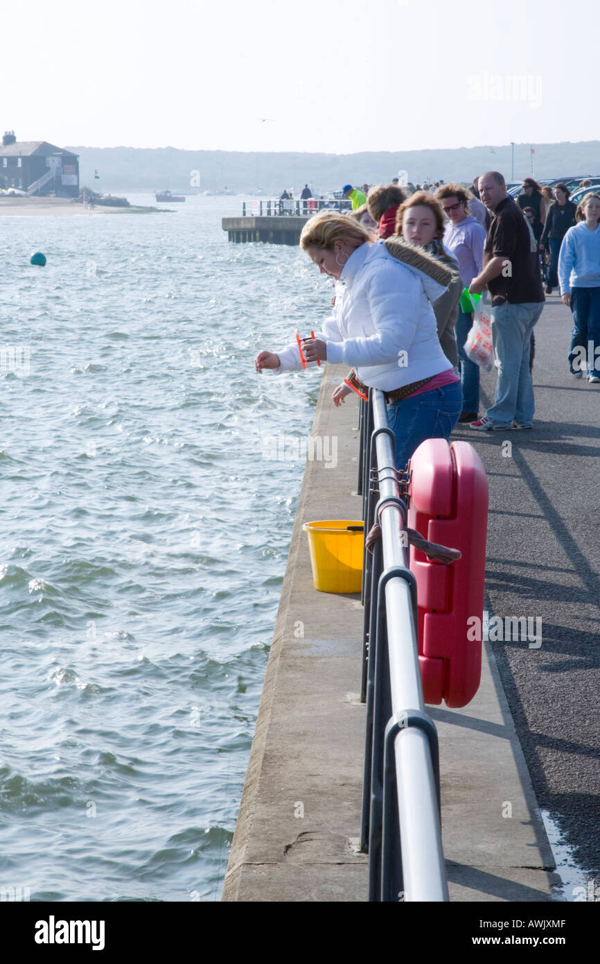 Mudeford quay crab hires stock photography and images Alamy