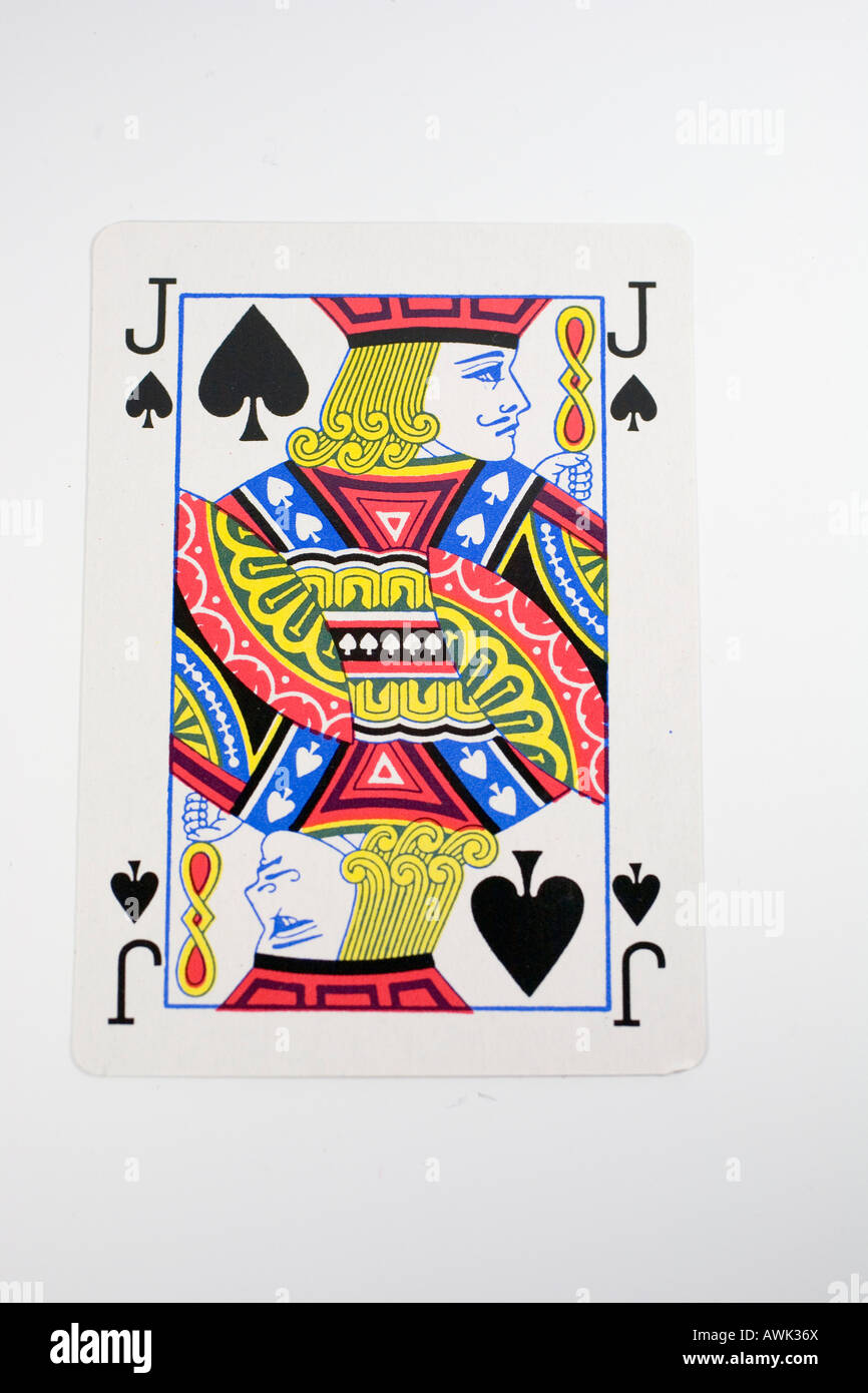 Jack of Spades Stock Photo Alamy