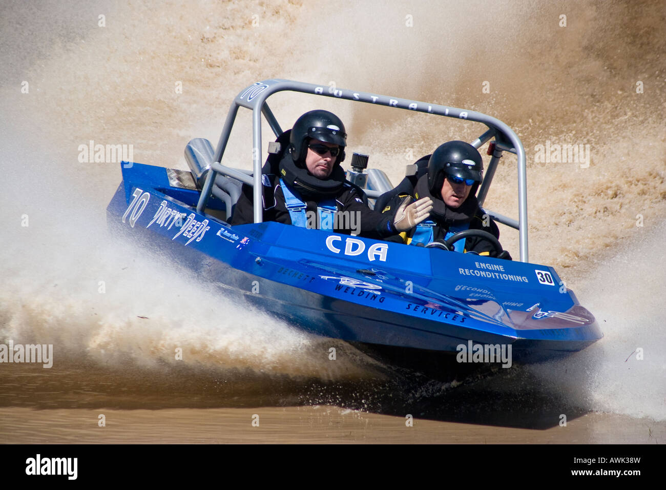 V8 Jet Sprint boat races at Round Mountain Raceway, Cabarita Beach, NSW