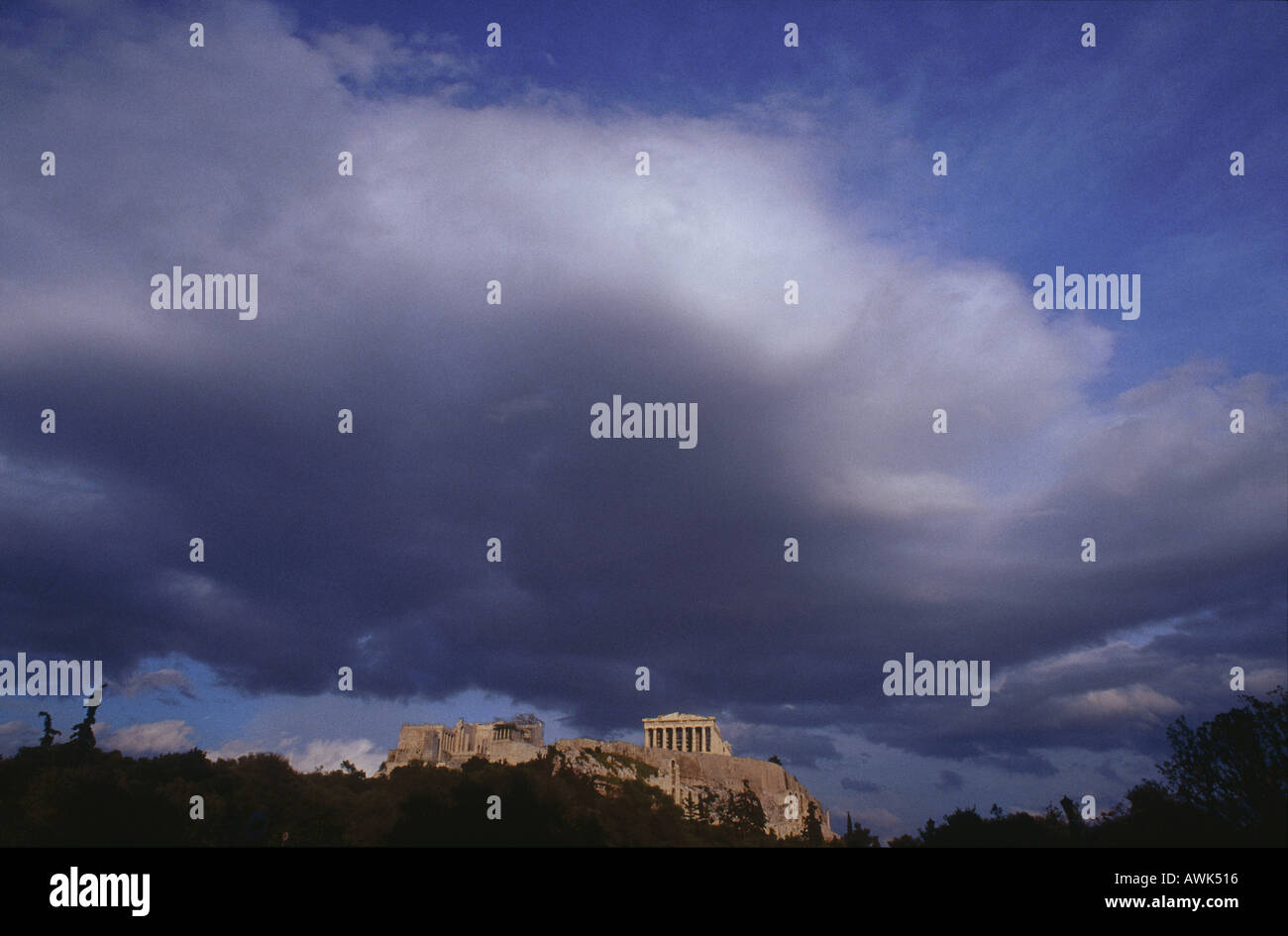 Temple ruins on hill hi-res stock photography and images - Alamy