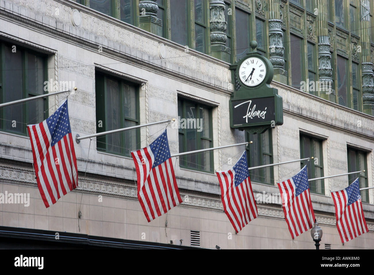 Filene s department store founded 1881 at Downtown Crossing in Boston