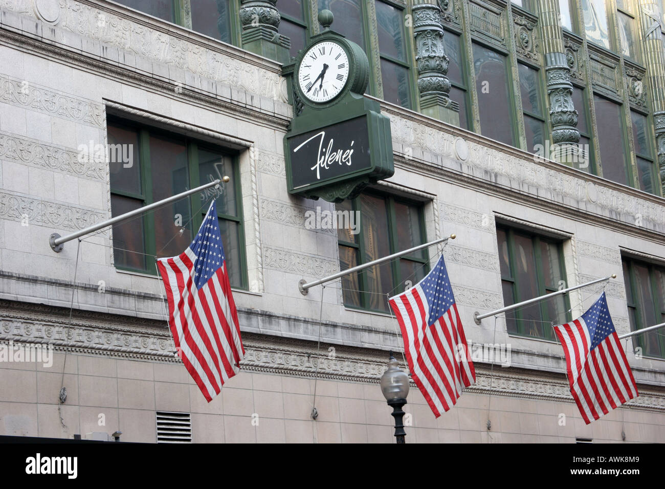 Filene s department store founded 1881 at Downtown Crossing in Boston