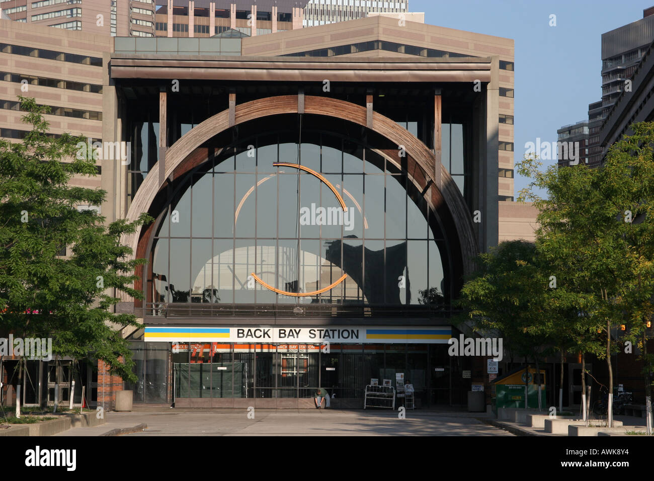 Back Bay subway T station in Boston Massachusetts USA Stock Photo Alamy