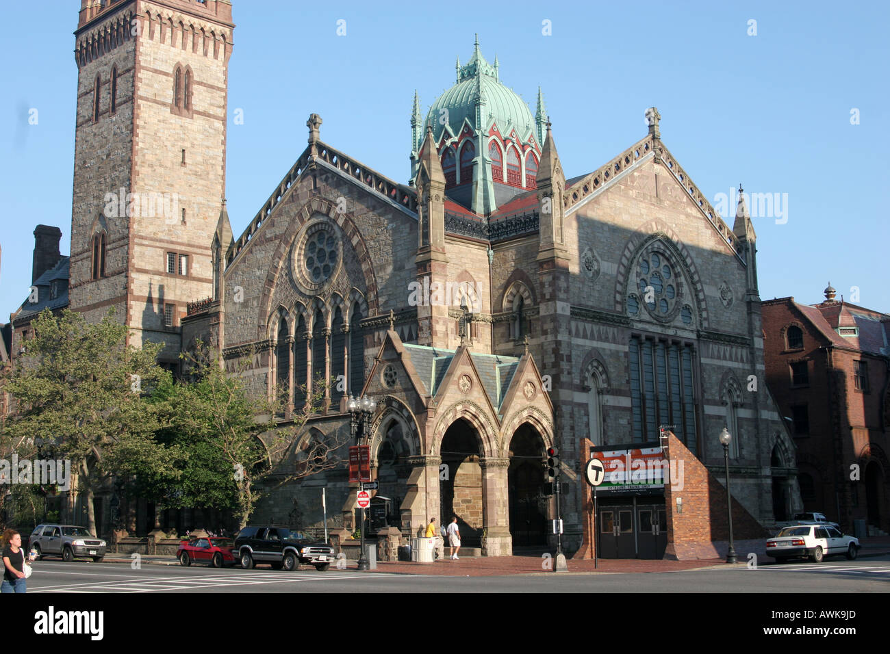 New Old South Church on Boylston Street at Copley Square in Back Bay ...